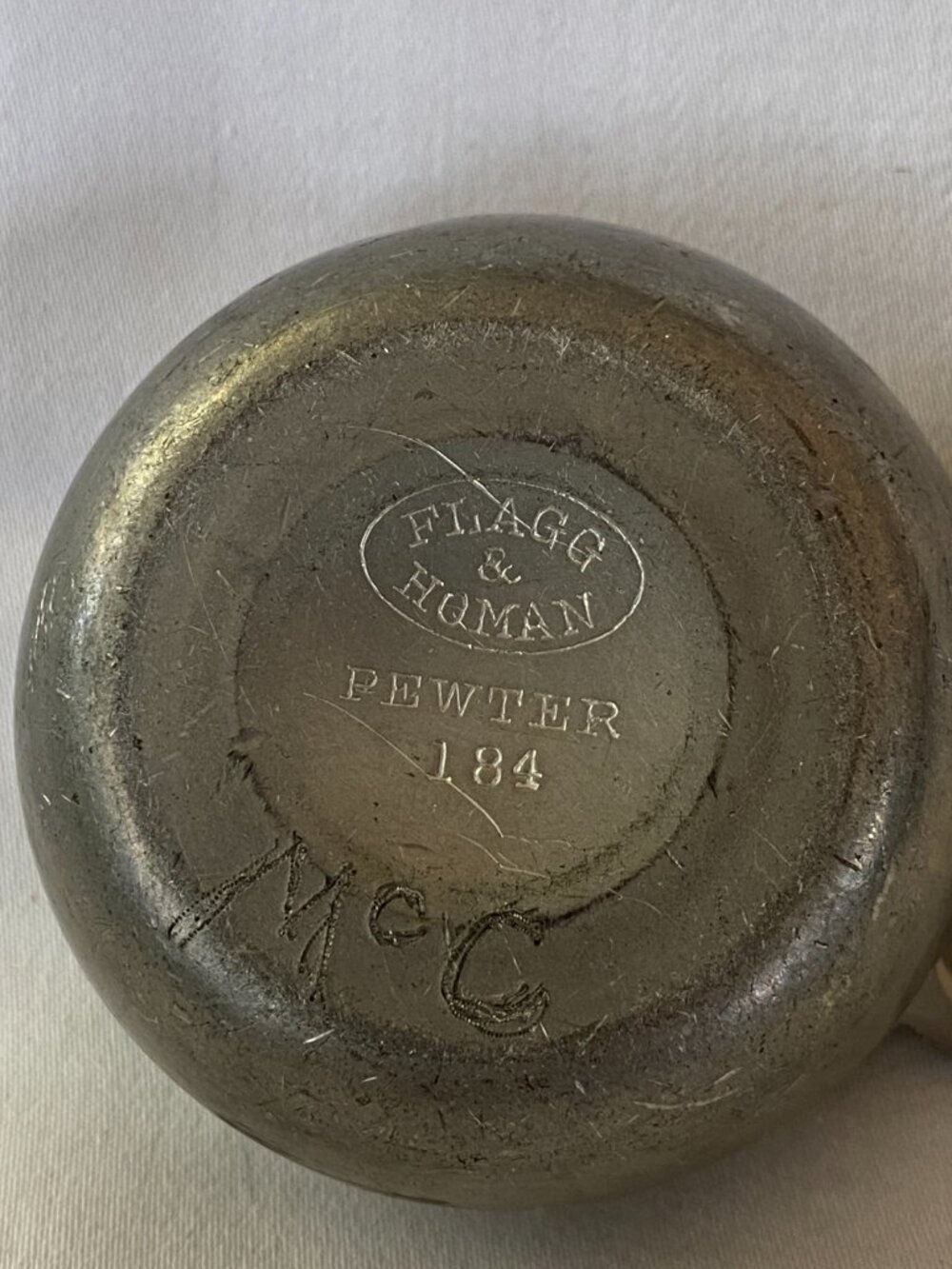 Vintage Flagg & Homan of Cincinnati #184 - 2" Porringer Dish one handle. 1930's - Picture 4 of 6